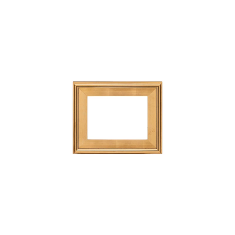 Creative Mark Plein Air Style Frame, Hand Leafed Gold, 9x12-2.75" Wide Moulding with 1/2" Rabbet Depth, Open Back W/O Glazing, Museum Quality, For Art Panels, Stretched Canvas, Pictures & More - Image 1
