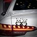 Murimt 2Pcs Bling Panda Rhinestone Stickers Car Stickers and Decals for Women Bling Car Accessories Cover Scratches Mobile Phones Tablets Computers Notepads Water Cups Stickers Decals and Decorations - Image 2