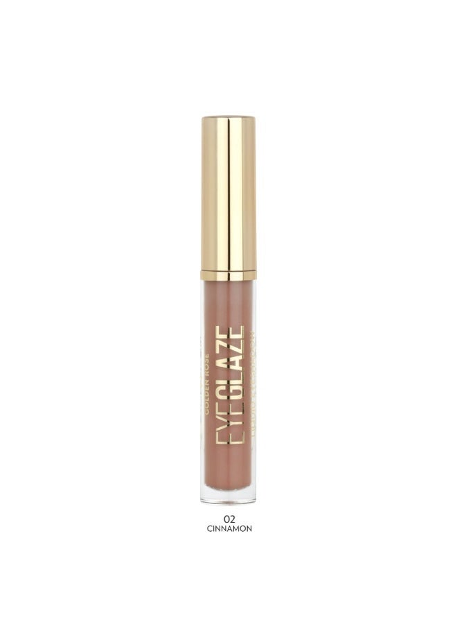 Golden Rose EYE GLAZE LIQUID EYESHADOW 02 CINNAMON - Image 1