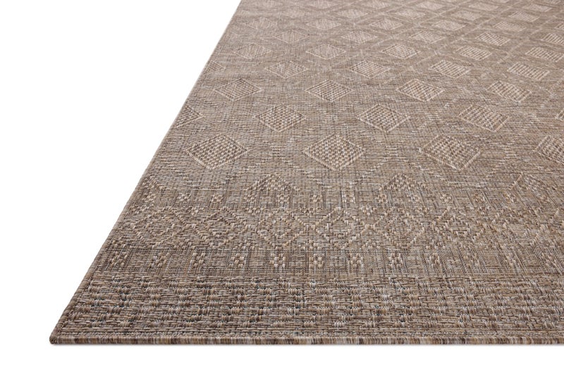 Loloi Amber Lewis Topanga Collection TOP-06 Natural/Mist 5'-3" x 7'-6" Indoor/Outdoor Area Rug - Image 4