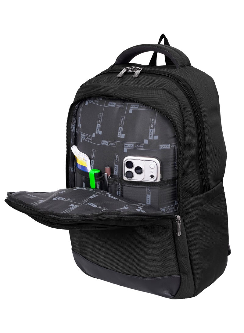 PARAJOHN Para John Diplomat 18-Inch Backpack – Durable 600D Polyester Laptop & Travel Backpack - Image 3