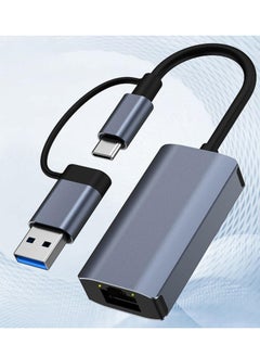 Excefore USB C Ethernet Adapter, Fast USB to Ethernet, Type-C to RJ45 Adapter Work for MacWindows, Network Adapter USB Ethernet Adapter for Laptop Tablets and Computers  - Image 5