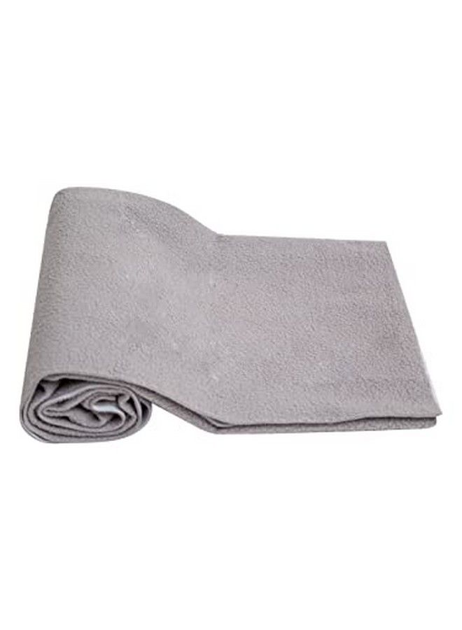 mee mee Reusable Water Proof Cotton Bed Protector Sheet Extra Absorbent Mat Dry Sheets Urine Sheet Dry Mat(Small Dark Pink)(50Cmx70Cm) (Small Grey) - Image 1