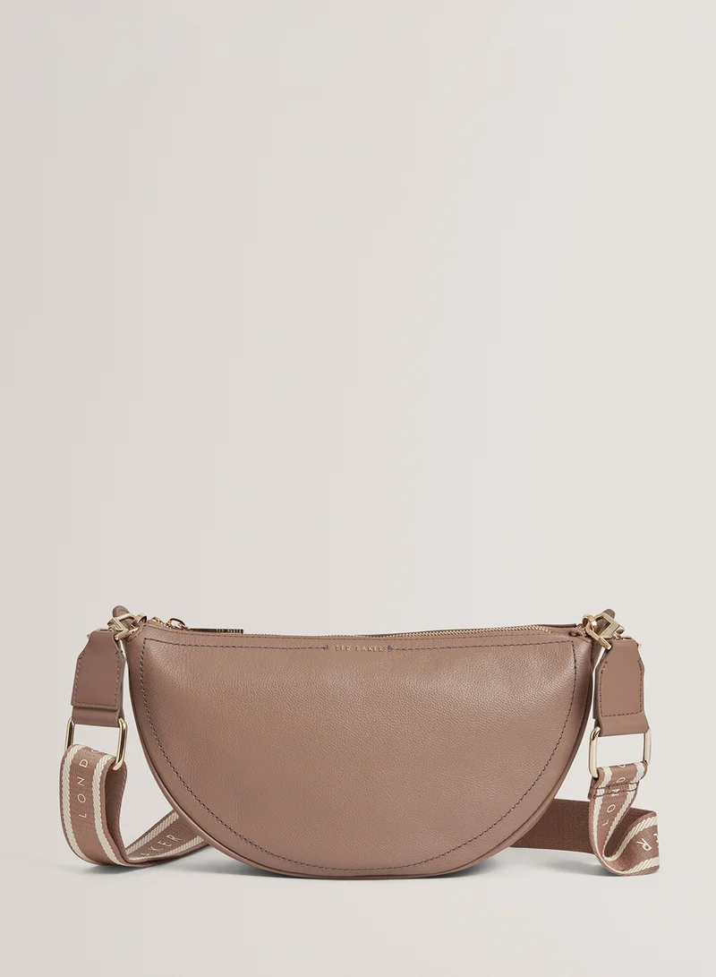 تيد بيكر Lorreen Webbing Half Moon Crossbody