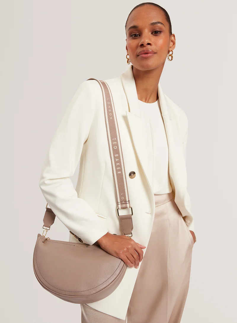 Ted Baker Lorreen Webbing Half Moon Crossbody