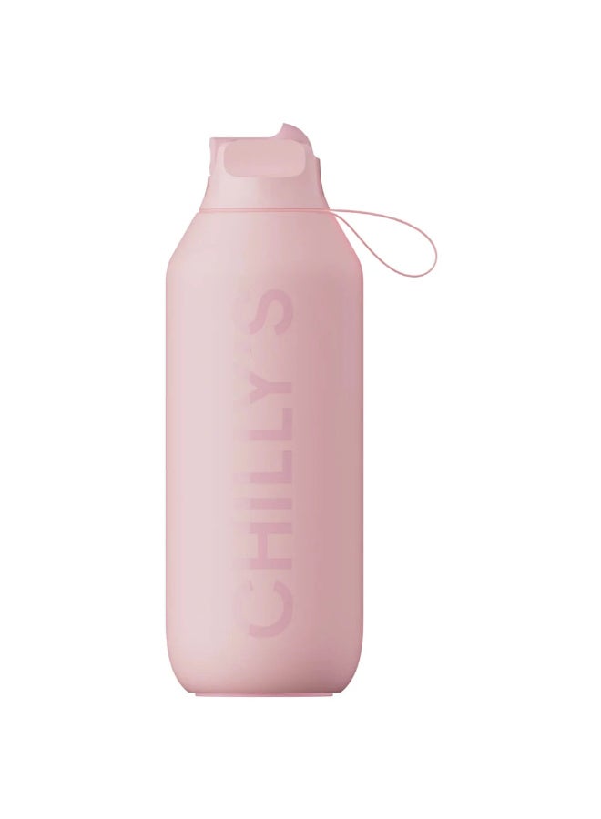 Chilly's | Water Bottle | Series 2 | Flip | 500ml | Pink - Image 1