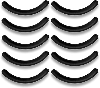 KPro Replacement Silicone Rubber Pads for Eyelash Curler 10 Pieces - Image 1