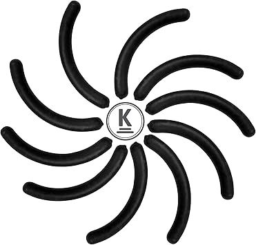 KPro Replacement Silicone Rubber Pads for Eyelash Curler 10 Pieces - Image 5