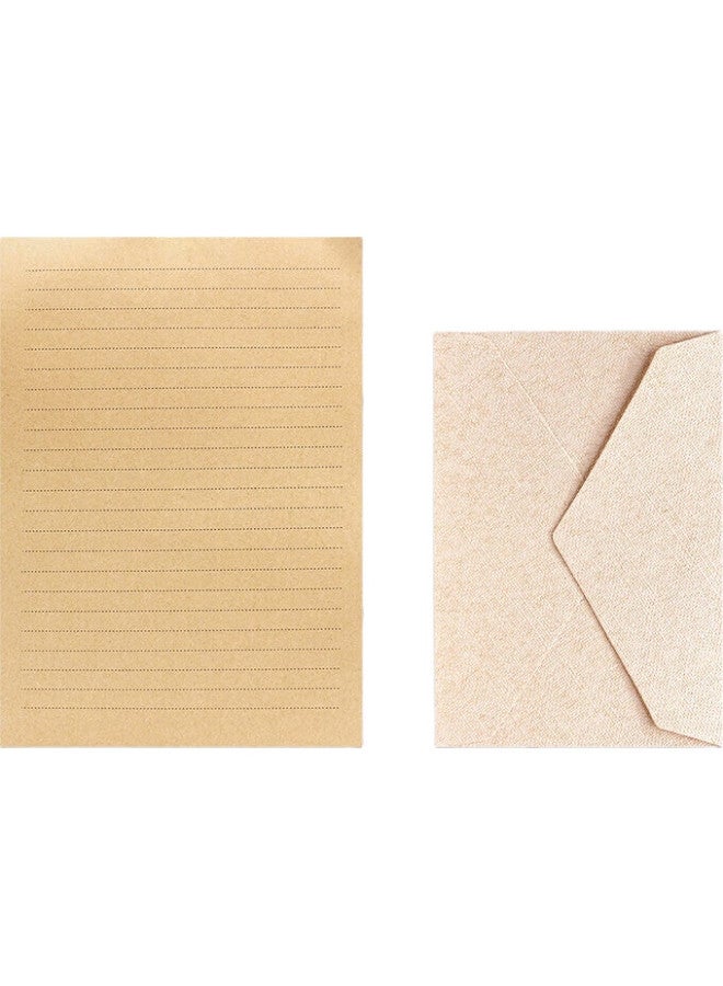 Lison Linen Envelope Love Letter, Romantic Love Letter, Birthday Gift, Exquisite Valentine'S Day Confession Envelope, 6 Envelopes + 20 Letter Papers + 6 Wax Seals - Image 1