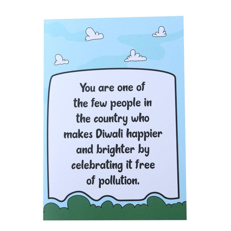 Oye Happy Diwali Greeting Card Environment Hero Award Diwali Gift for Girlfriend Boyfriend Friends Brother or Sister - Image 3