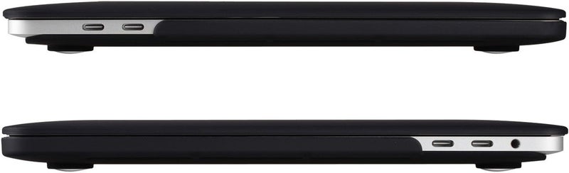 UESWILL Matte Hard Case Compatible with MacBook Pro 15 inch with Touch Bar & USB-C 2016 2017 2018 2019 Release Model A1990 A1707, Black - Image 5