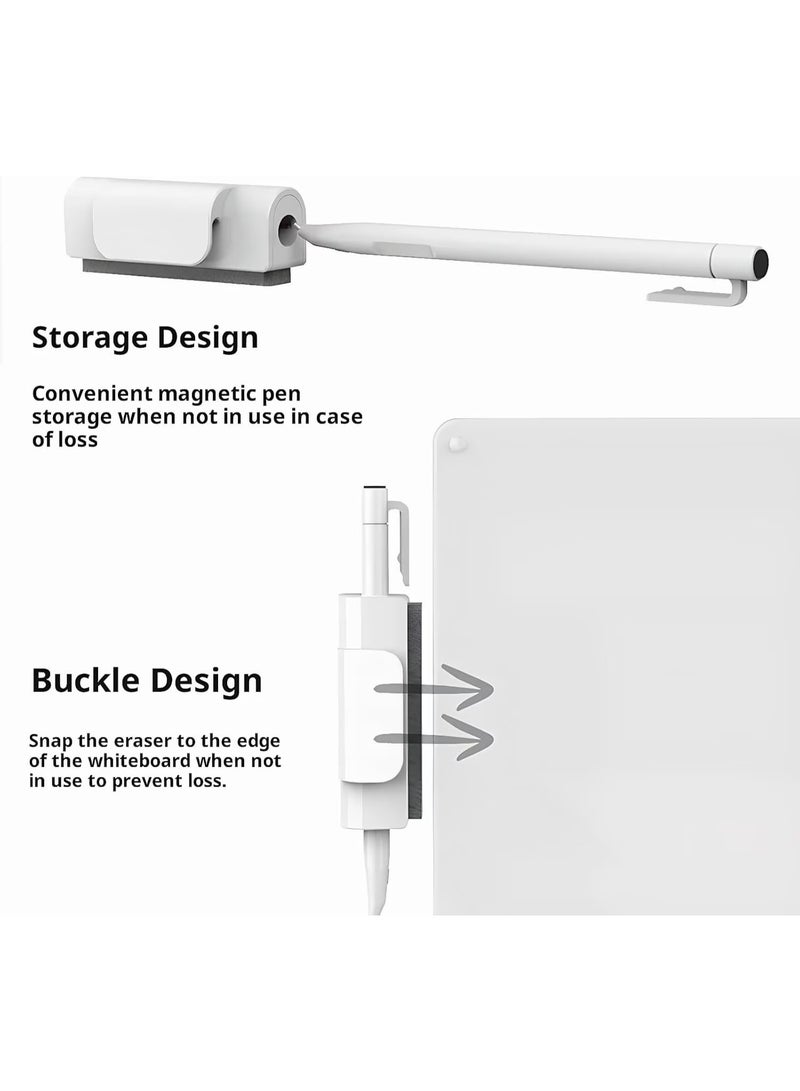 10" - The Ultimate Reusable Notebook | Zero-Waste Magnetic Writing Board for Adults, Office, Cleanroom & Eco-Conscious Homes | Paper-Feel Tablet for Sketches & Lists(8+ Years & Adults) - Image 3