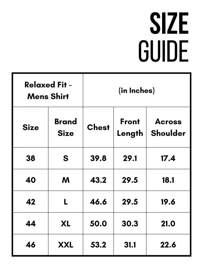 Dennis Lingo  Relaxed Fit Multi-Color Cotton Casual Shirt Regular Collar for Men | Best Price UAE