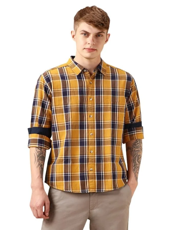 Dennis Lingo  Relaxed Fit Multi-Color Cotton Casual Shirt Regular Collar for Men | Best Price UAE