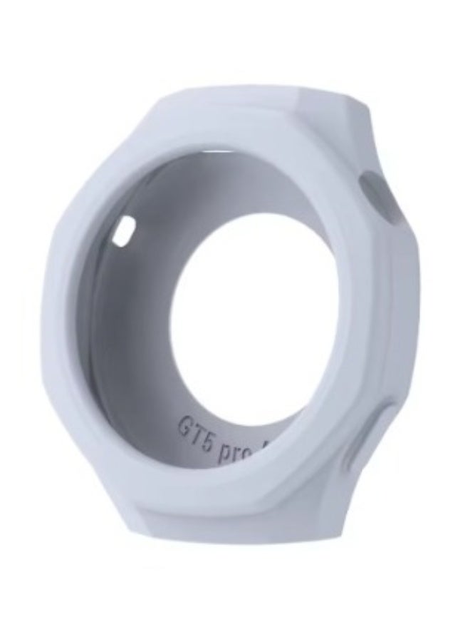 Silicone Protective Case For Huawei Watch GT 5 pro 46mm Smart Watch Cover Shell Replacement Shockproof Blue sky - Image 1