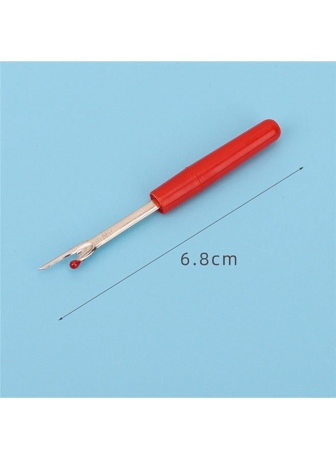 4pcs Seam Separator with Plastic Handle and Protective Cap, Plastic Trim Separator with Metal Blade, Multi-Colour - Image 2
