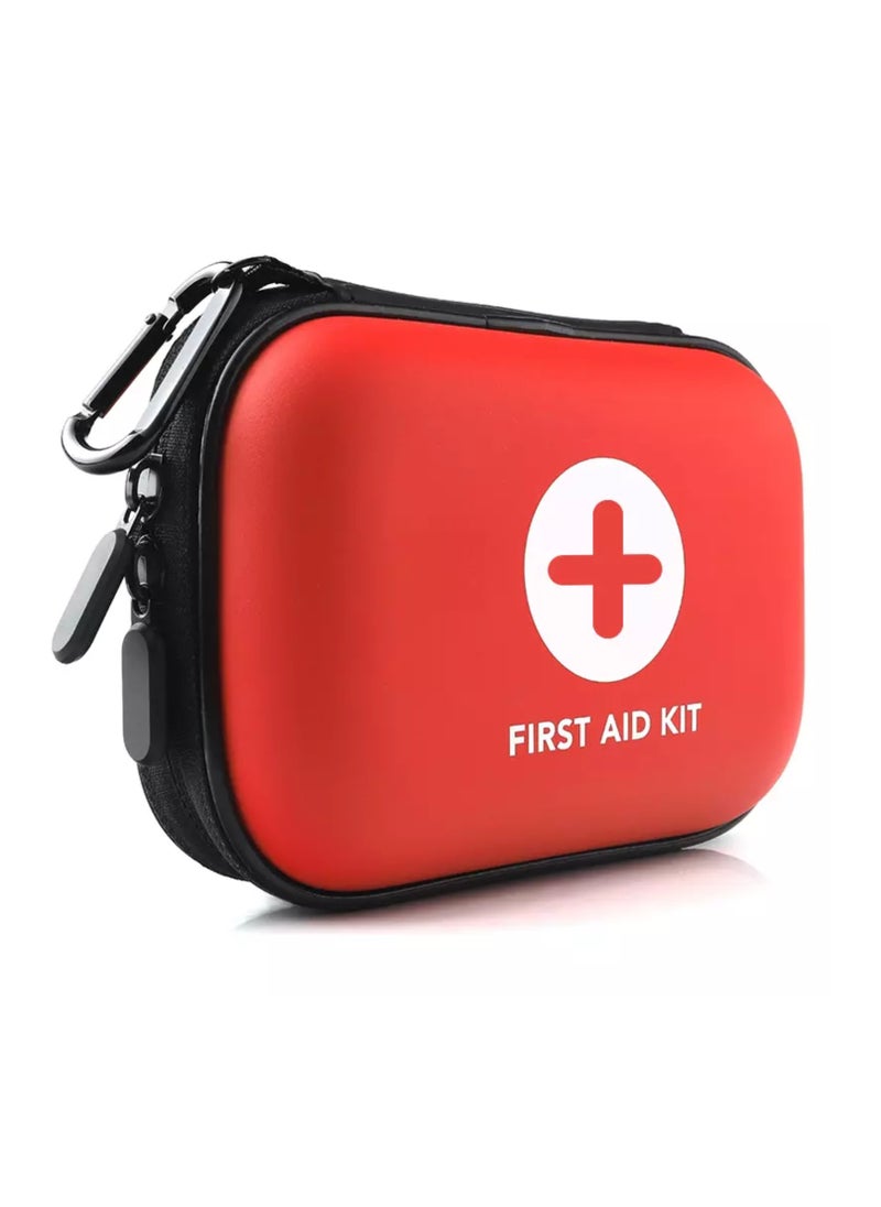 Yuwell 132 Pcs First Aid Kit + Survival kit For Treat, Protect Minor Cuts, Scrapes Multipurpose Use For Home, Office, Car, School Emergency First Aid Kits For Outdoor Camping & Sports (1 Pack)  - Image 1