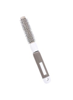 Semme Round Hair BrushRound Brush for Blow DryingHigh Temperature Ceramic Iron Round Combwith Nylon Comb Teeth 19 