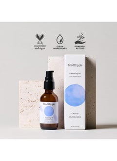 Mad Hippie Mad Hippie Cleansing Oil for Face - Deep Cleansing Facial Cleanser & Makeup Remover for Dry, Sensitive, Acne-Prone Skin with Vitamin C-Rich Rosehip Oil, 2 Fl Oz  - Image 5