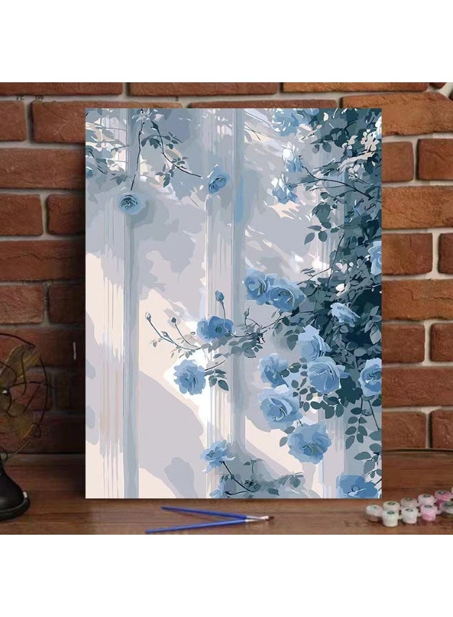 Anna DIY Handmade Filling Colorful Oil Painting Decor - Image 1
