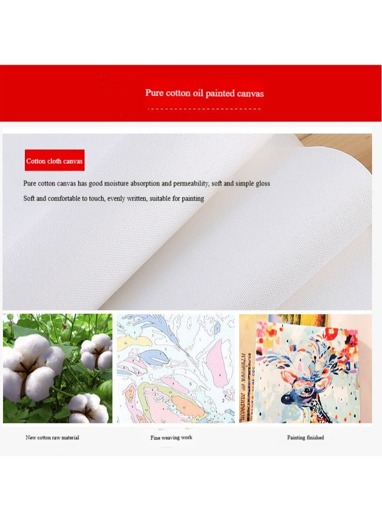 Anna DIY Handmade Filling Colorful Oil Painting Decor - Image 5