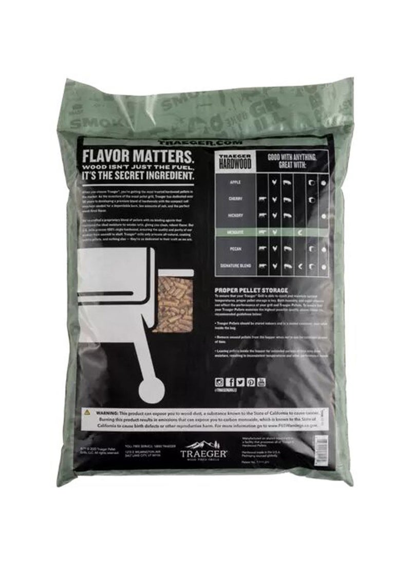 TRAEGER Traeger Mesquite Bbq Wood Pellets 20Lb Bag  - Image 2