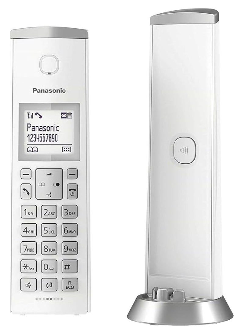 Panasonic Panasonic KX-TGK210 Digital Cordless Phone -White  - Image 2