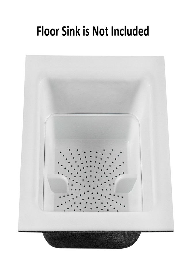 GSW FS-PB ABS Plastic Floor Sink Drain Strainer Drop-In Basket, Catch Food Particles for Restaurants/Bar/Buffet, Fits in 8-1/2" Floor Sink Holes - Image 5