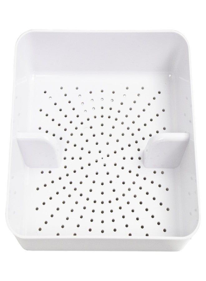 GSW FS-PB ABS Plastic Floor Sink Drain Strainer Drop-In Basket, Catch Food Particles for Restaurants/Bar/Buffet, Fits in 8-1/2" Floor Sink Holes - Image 1