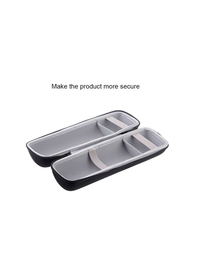 NIBEMINENT 2 In 1 Zipper Bag With Cover For JBL Charge 3 Black - Image 4