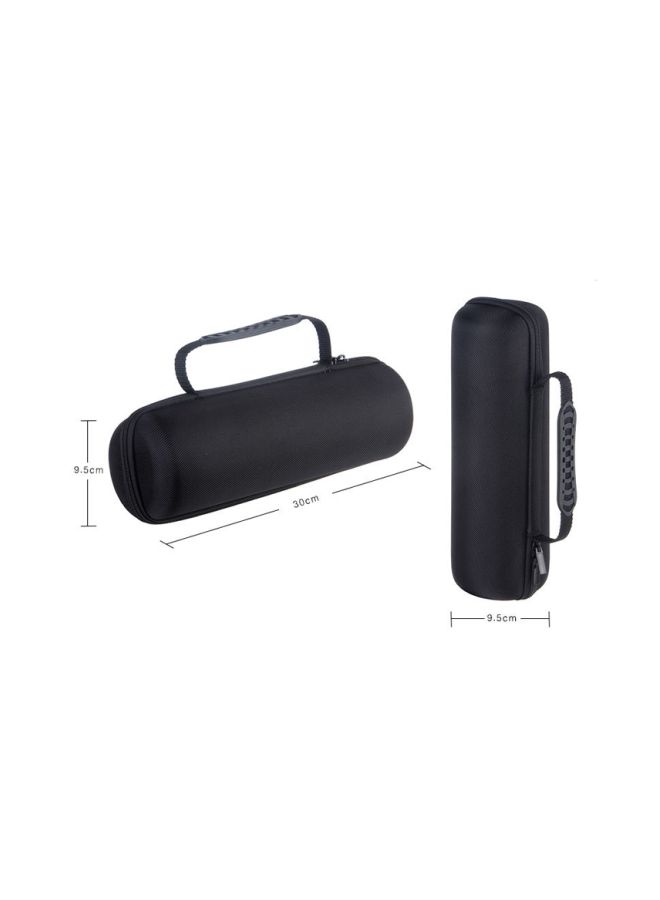 NIBEMINENT 2 In 1 Zipper Bag With Cover For JBL Charge 3 Black - Image 3