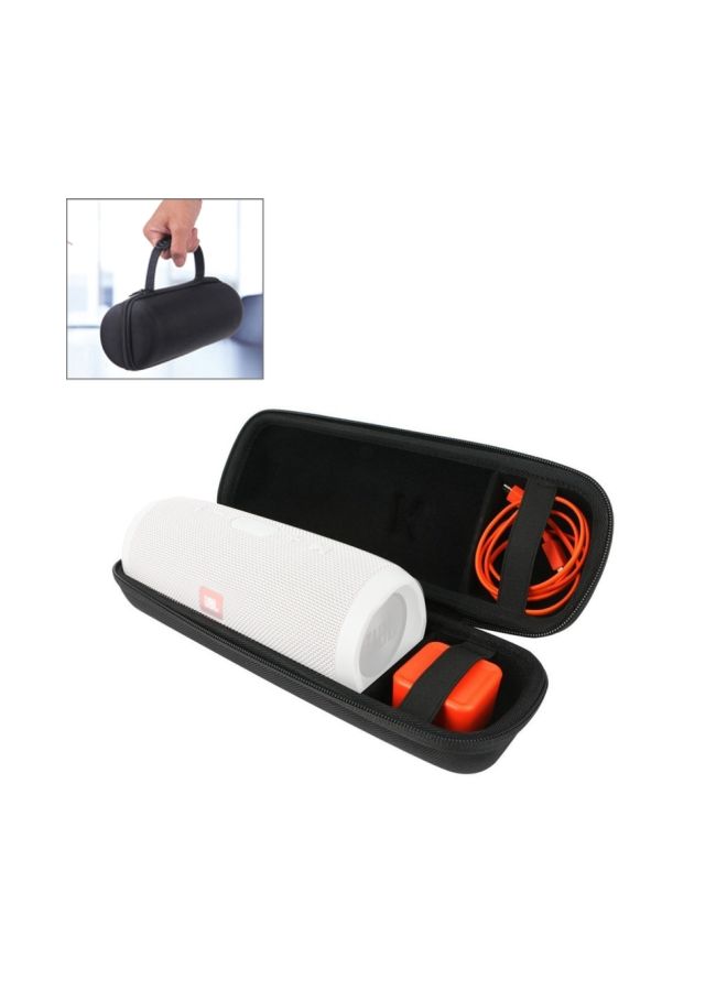 NIBEMINENT 2 In 1 Zipper Bag With Cover For JBL Charge 3 Black - Image 2