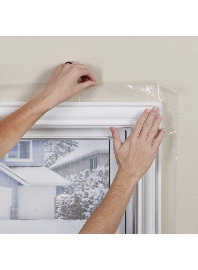 M-D Building Products Polar Block 1-Window Insulation Kit Crystal Clear 1.9 x 157 x 106 cm 04184 - Image 4