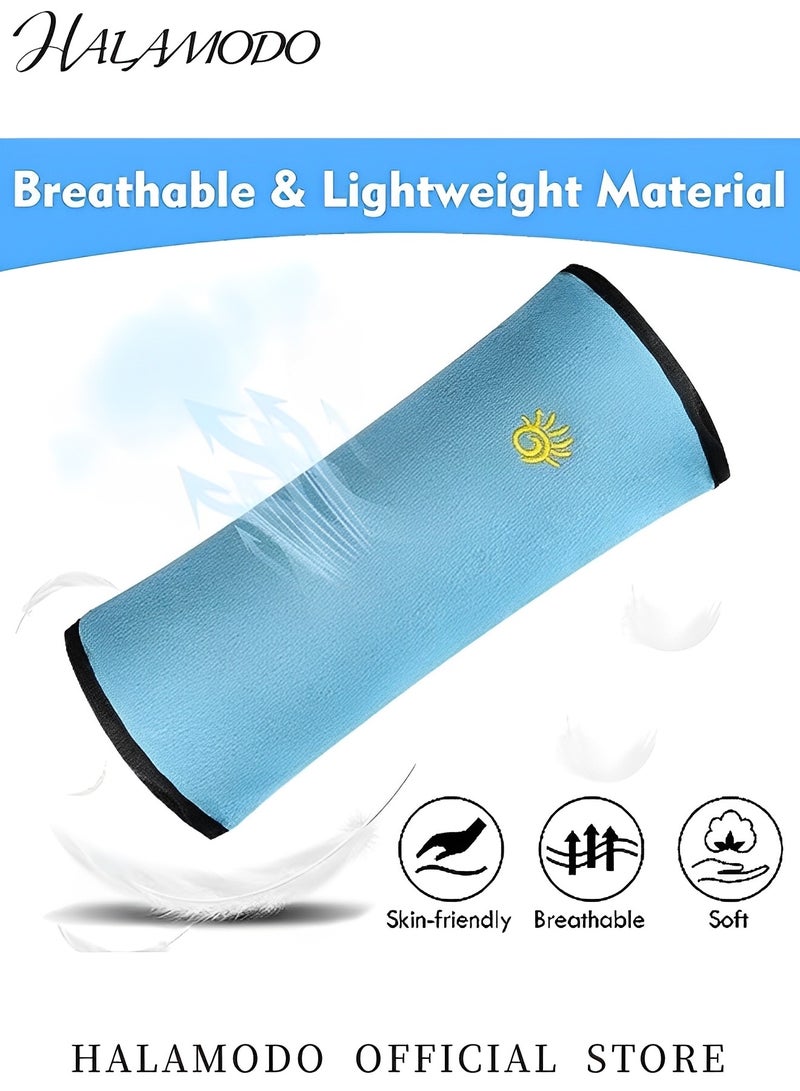 Car Seat Belt Pillow for Kids Baby Seatbelt Pillow Covers for Toddler Head Protector Car Booster Seat Shoulder Pad for Safety Strap Sleep Headrest Support for Child Travel  - Image 3