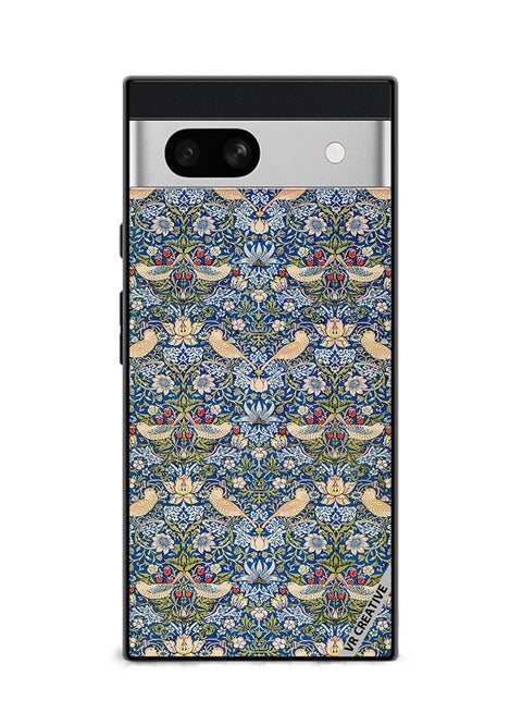Protective Case Cover For Google Pixel 7a Splash Flower Design Multicolour