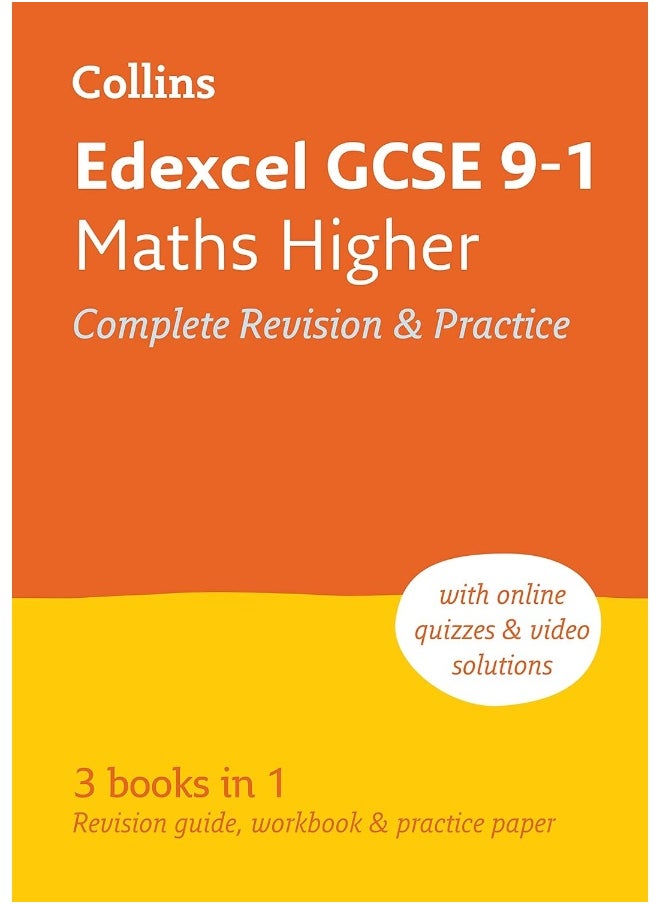 Edexcel GCSE 9-1 Maths Higher All-in-One Complete Revision and Practice: Ideal for the 2024 and 2025 Exams  - Image 1
