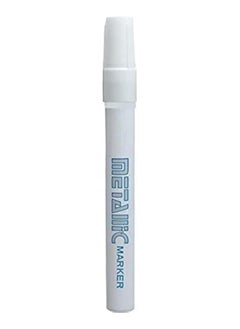 Generic Doku Metallic Korean Pen - White  - Image 2