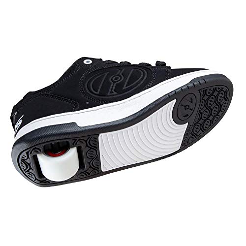 HEELYS Voyager Athletic Skate Shoe, Adult, Youth and Kids Big Kid Black/White - Image 4