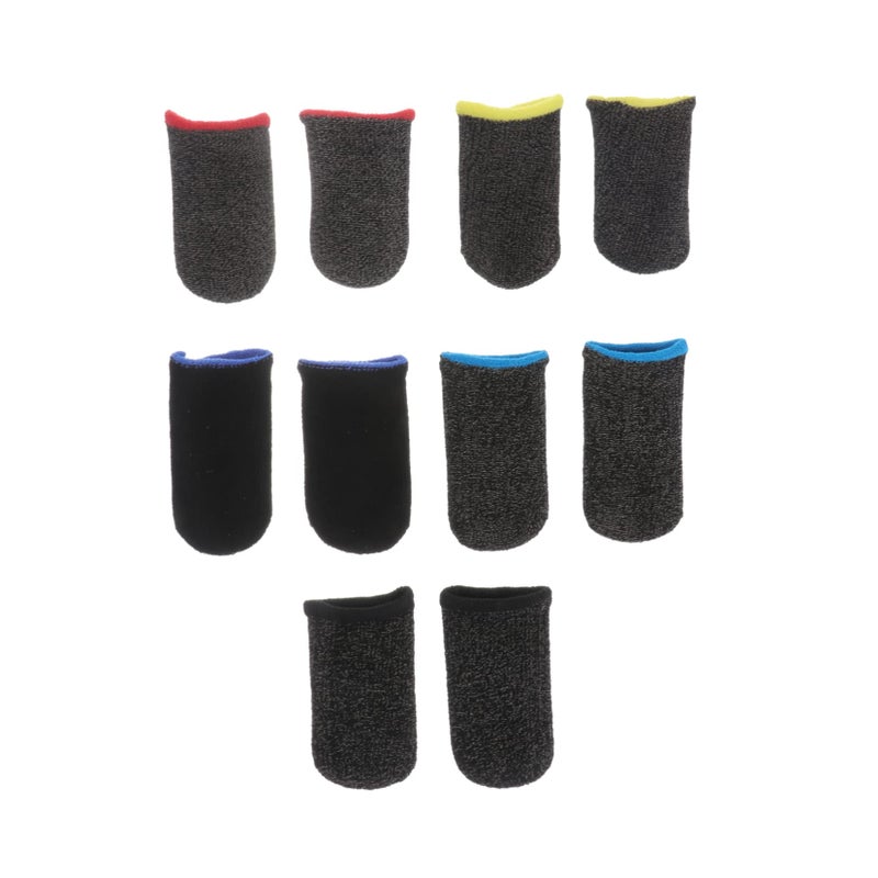 5 Pairs Ultra Thin Sweat Resistant Controller Covers For Mobile Gaming On All Touchscreen Devices - Image 2