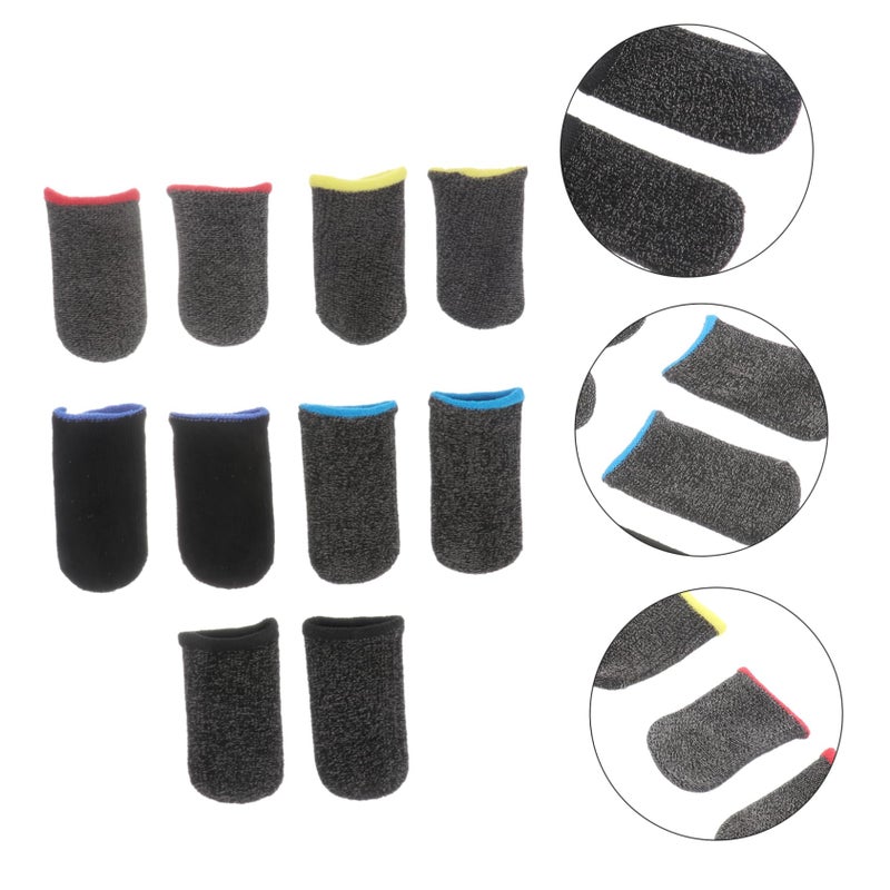 5 Pairs Ultra Thin Sweat Resistant Controller Covers For Mobile Gaming On All Touchscreen Devices - Image 5