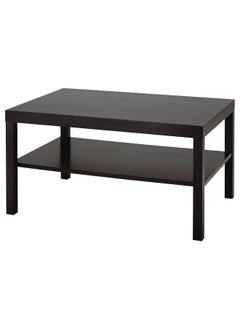 Coffee table, black-brown, 118x78 cm