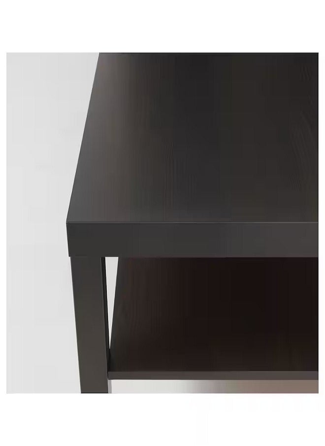 Generic - Coffee table, black-brown, 118x78 cm - Image 1