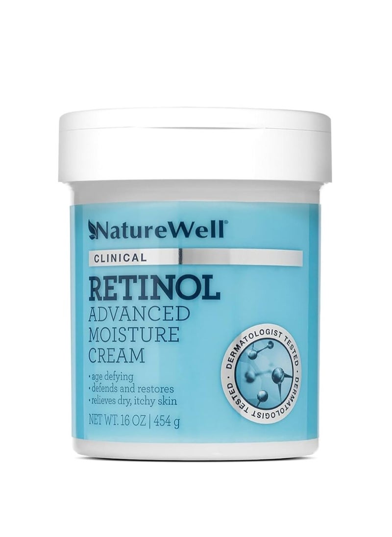 naturewell - NATUREWELL Clinical 16 Oz Retinol - Skin Tightening Cream for Body, Firming Body Lotion, Moisturizer - Premium Retinol Firming Cream - Advanced Cream for Skin Hydration and Firmness - Image 1