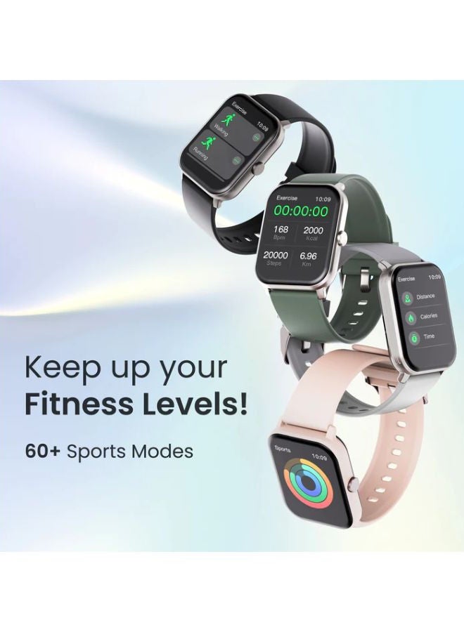 Ambrane Wise Eon 1.69 Lucid Display Smartwatch Pink - Image 5