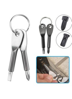 Outdoor Portable Screwdriver EDC Portable Multi-function Gadget with Key Ring Flat Head Screwdriver Cross Screwdriver(Silver) - pzsku/Z189F528787B319C6B492Z/45/_/1738992715/26a8df87-6d3b-4ccf-969f-22dcc6e3dbd2