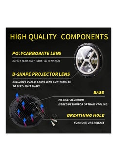 NIBEMINENT 500W Round LED Car Headlight  - Image 4