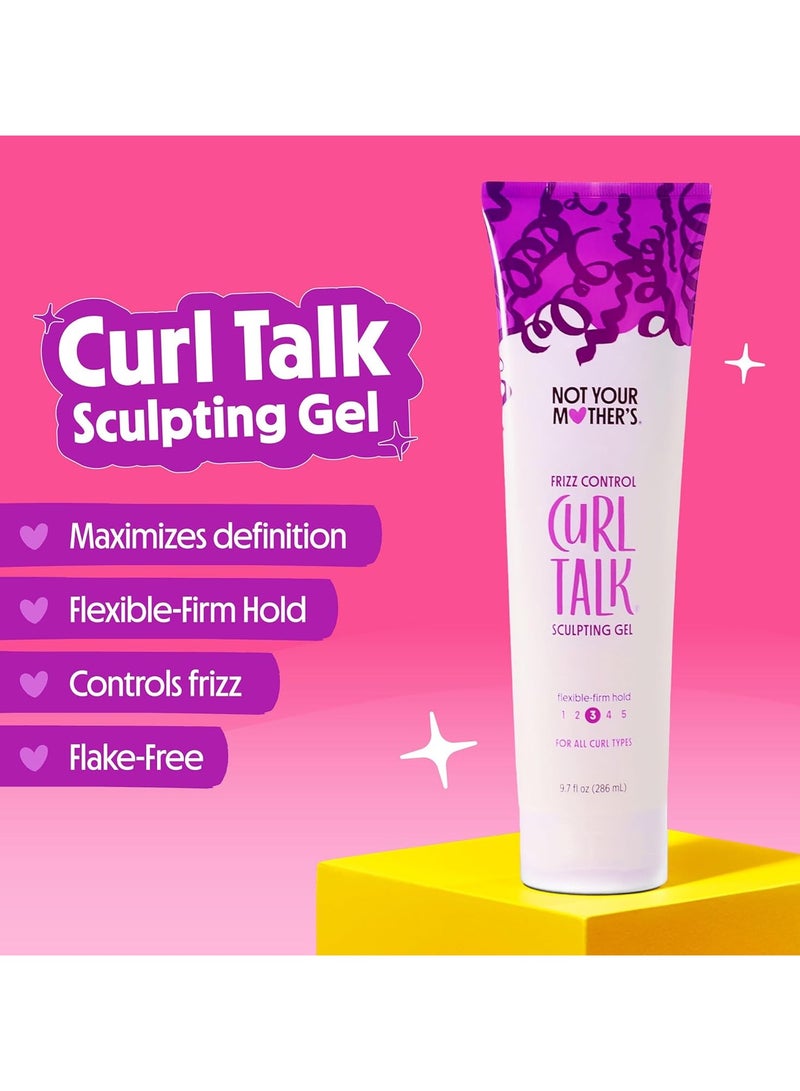 Not Your Mother's (Pack of 2) Curl Talk Frizz Control Sculpting Gel and Defining Cream, 2x9.7 fl oz - Image 5