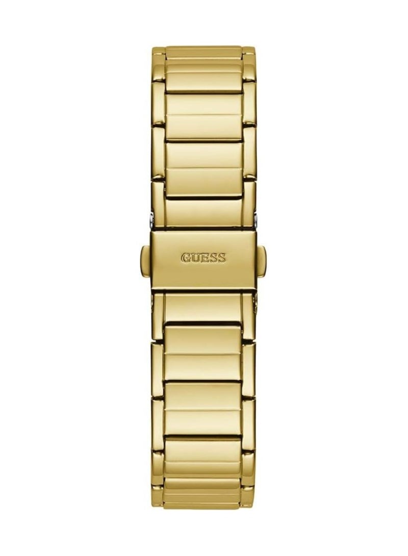 GUESS Women’s GW0552L2 Gold Tone Stainless Steel Quartz Watch – 36mm Multi-Function Dial - Image 3