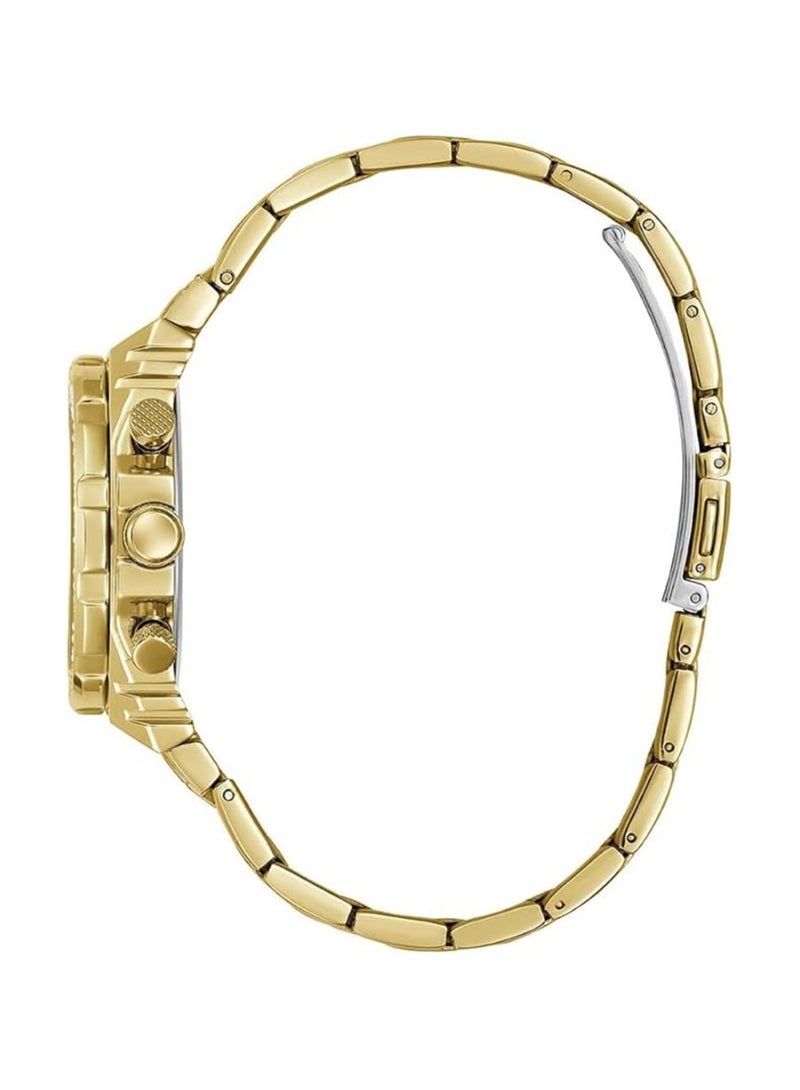 GUESS Women’s GW0552L2 Gold Tone Stainless Steel Quartz Watch – 36mm Multi-Function Dial - Image 2