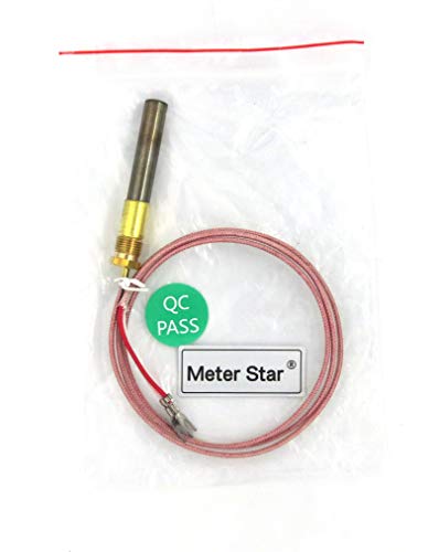 METER STAR 750℃ temperature Resistance Millivolt Replacement Thermopile Generators Used On Gas FirePlace/Water Heater/Gas Fryer Cluster Thermocouple for 24" Fireplace - Image 2